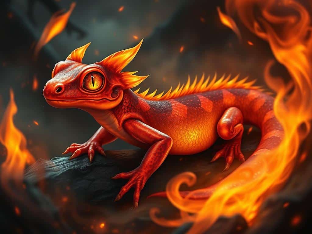 Feuergeist Salamander