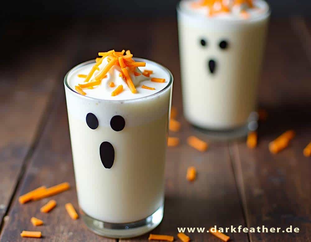 Gespenster-Milchshakes zu Halloween