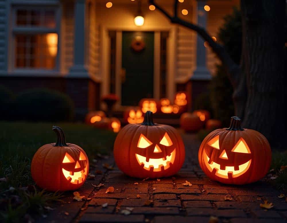 Halloween mit Jack O’Lantern Laternen (NF)