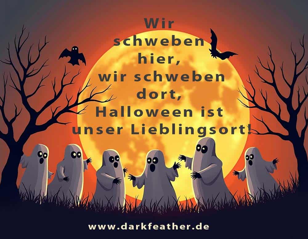 Halloween Geister-Sprüche