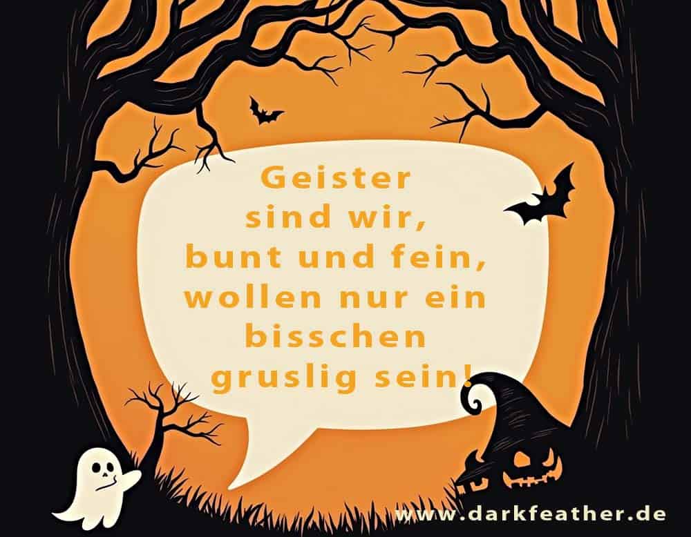 Halloween - ein Geister-Vers