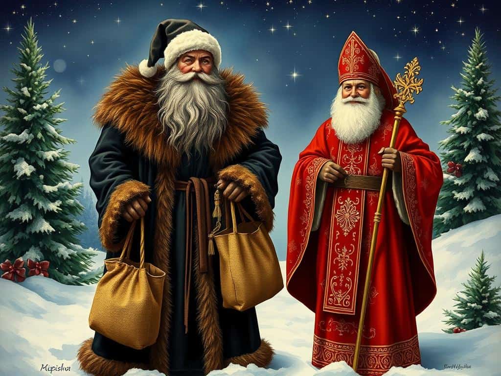 Knecht Ruprecht und Nikolaus