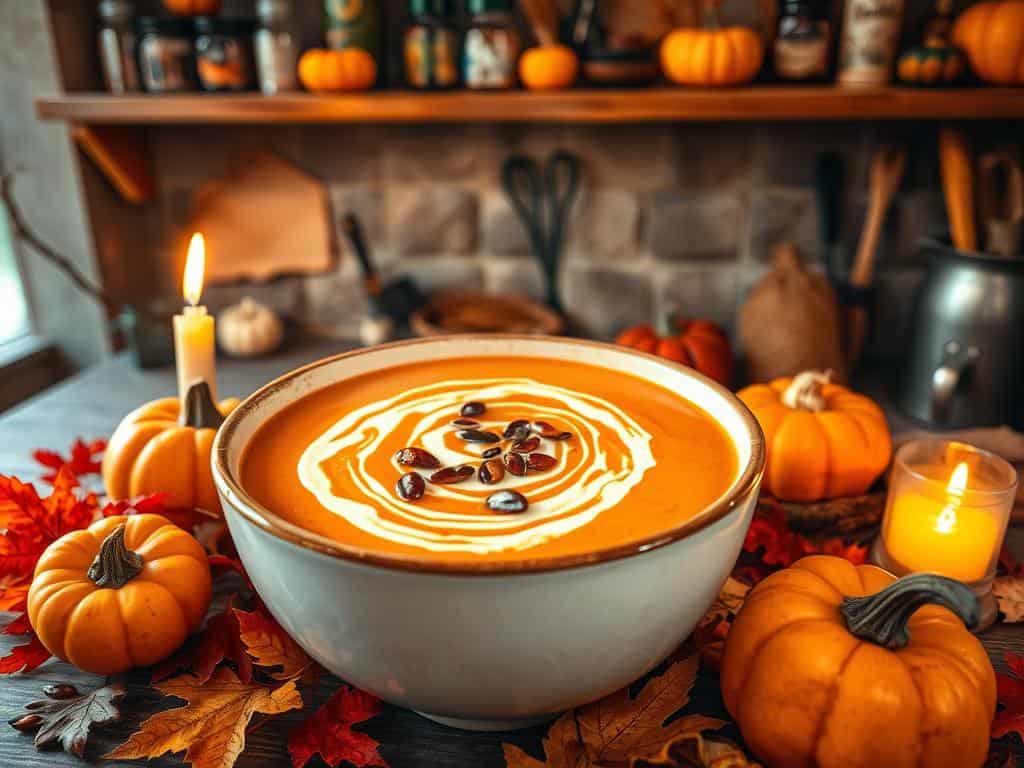 Kürbissuppe Halloween