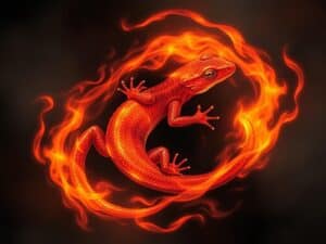 Mehr über den Artikel erfahren Salamander – als Feuergeister