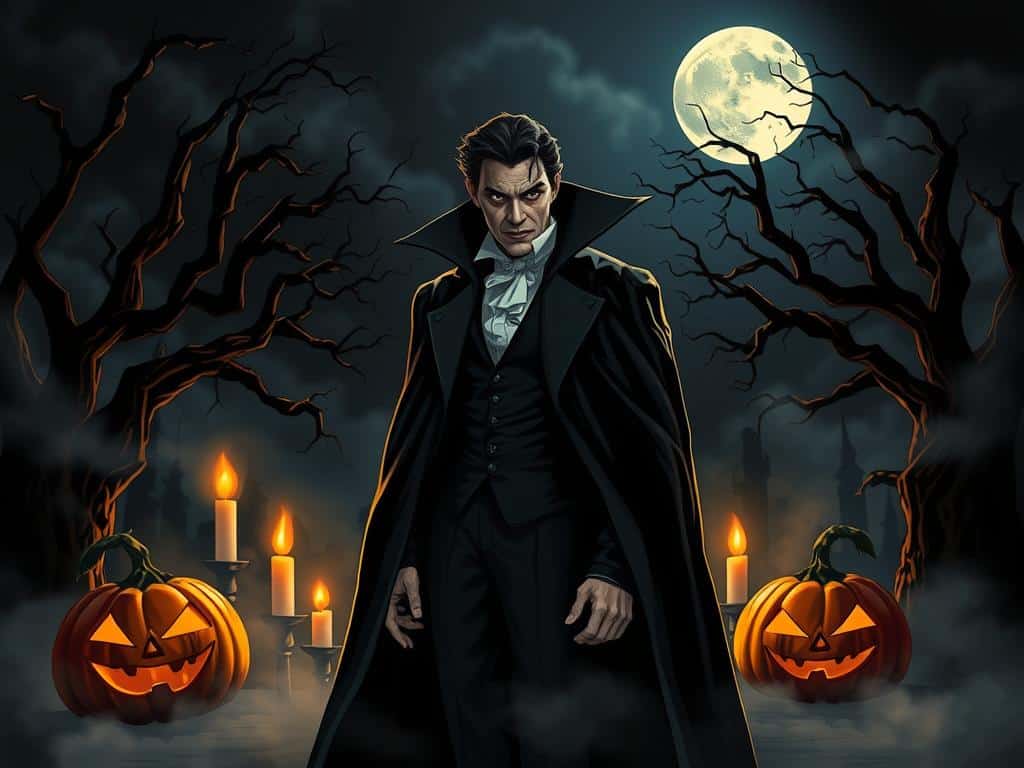 Vampire zu Halloween