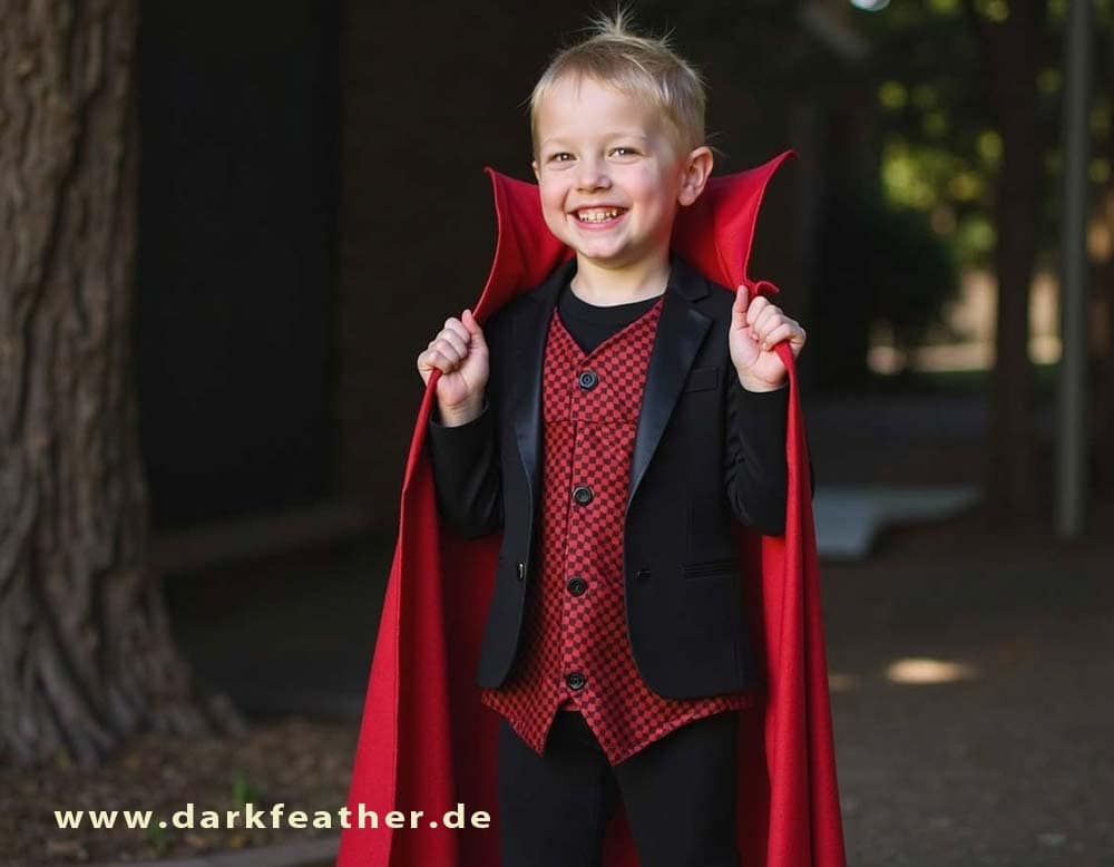 Vampirkostüme für Kinder zu Halloween