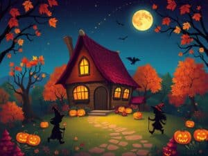 Mehr über den Artikel erfahren Das Spukhaus auf dem Hügel – Halloween Geschichte zum Vorlesen für Kinder